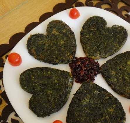 کوکو سبزی قالبی