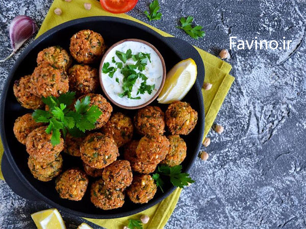 طرز تهیه فلافل بندری در منزل