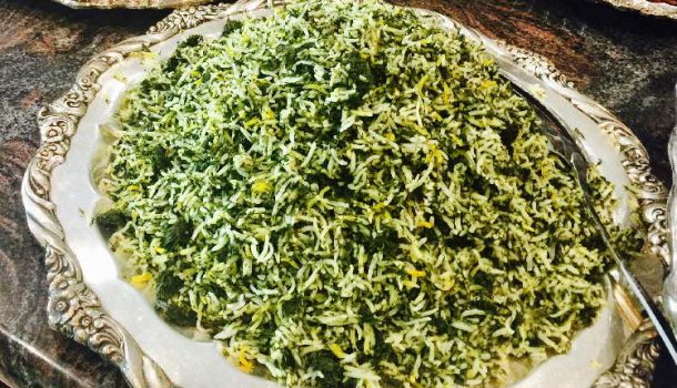 سبزی پلو