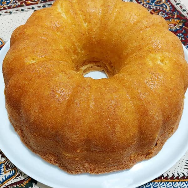 کیک گلاب